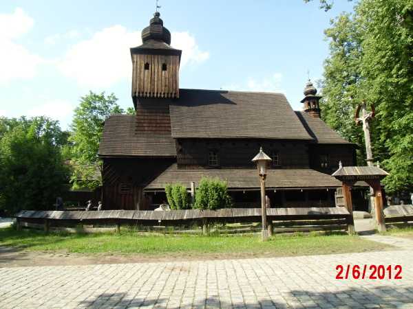 Kostelík ve skanzenu